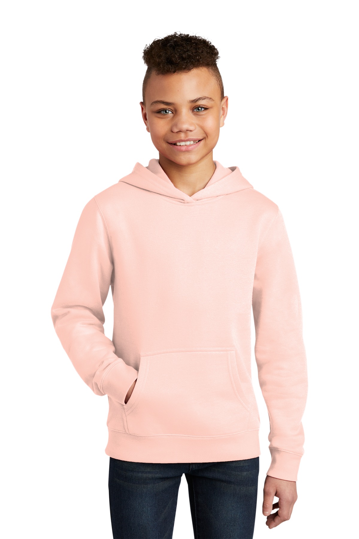 District Youth V.I.T.Fleece Hoodie DT6100Y - Picture 23 of 30
