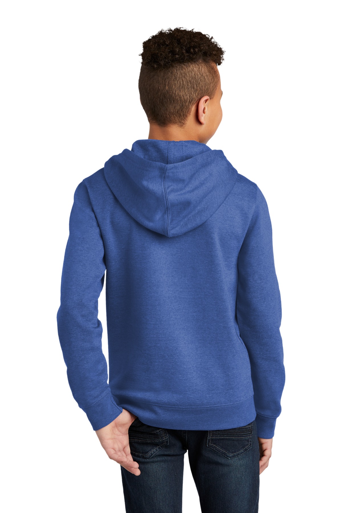 District Youth V.I.T.Fleece Hoodie DT6100Y - Picture 28 of 30