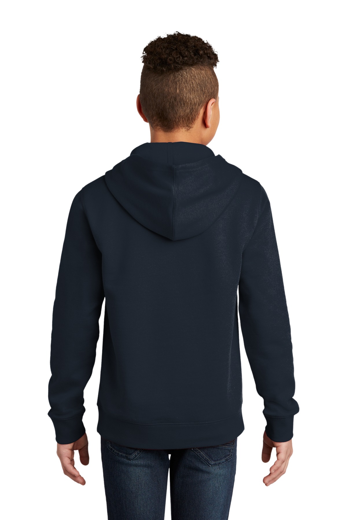 District Youth V.I.T.Fleece Hoodie DT6100Y - Picture 20 of 30