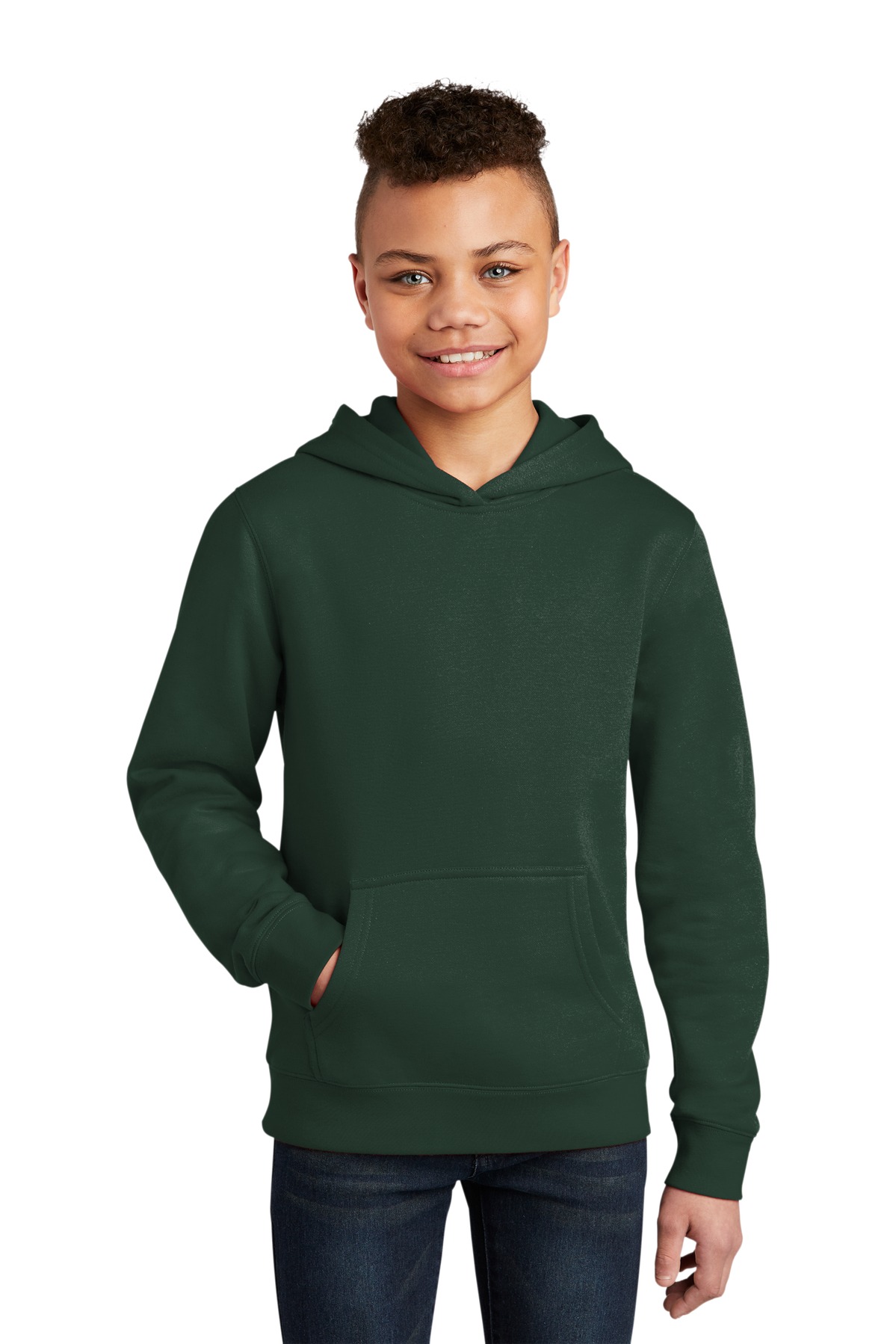 District Youth V.I.T.Fleece Hoodie DT6100Y - Picture 10 of 30