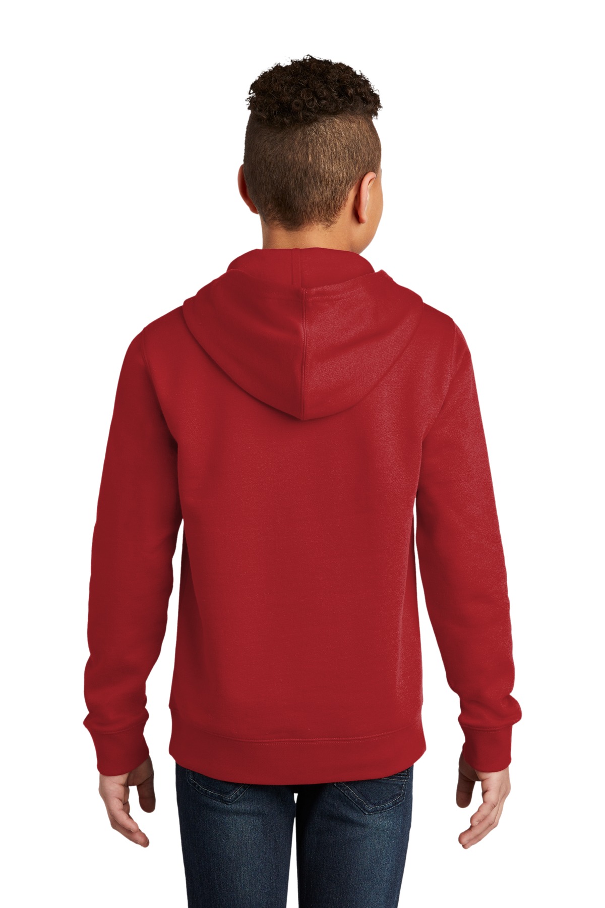 District Youth V.I.T.Fleece Hoodie DT6100Y - Picture 7 of 30