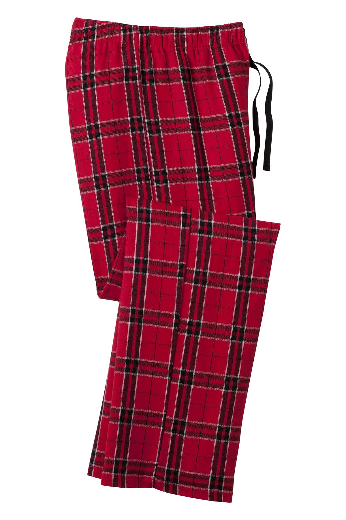 District Women's Flannel Plaid Pant. DT2800 - Picture 16 of 21