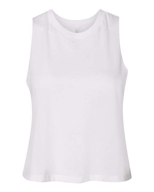 BELLA+CANVAS Women's Racerback Cropped Tank. BC6682 - Picture 33 of 34