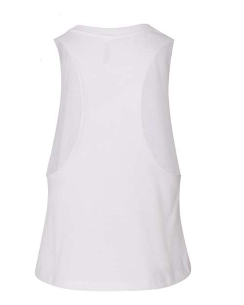 BELLA+CANVAS Women's Racerback Cropped Tank. BC6682 - Picture 34 of 34