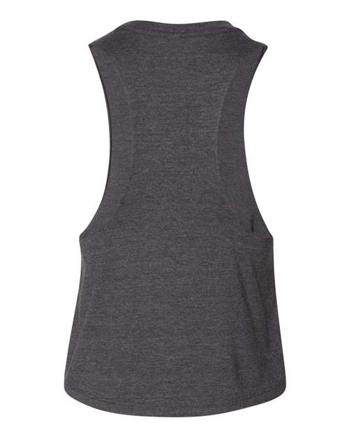 BELLA+CANVAS Women's Racerback Cropped Tank. BC6682 - Picture 5 of 34