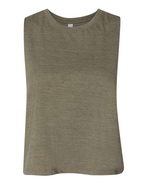 BELLA+CANVAS Women's Racerback Cropped Tank. BC6682 - Picture 21 of 34