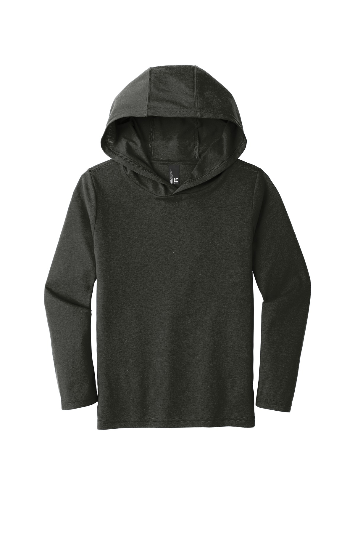 District Youth Perfect Tri Long Sleeve Hoodie DT139Y - Picture 4 of 17
