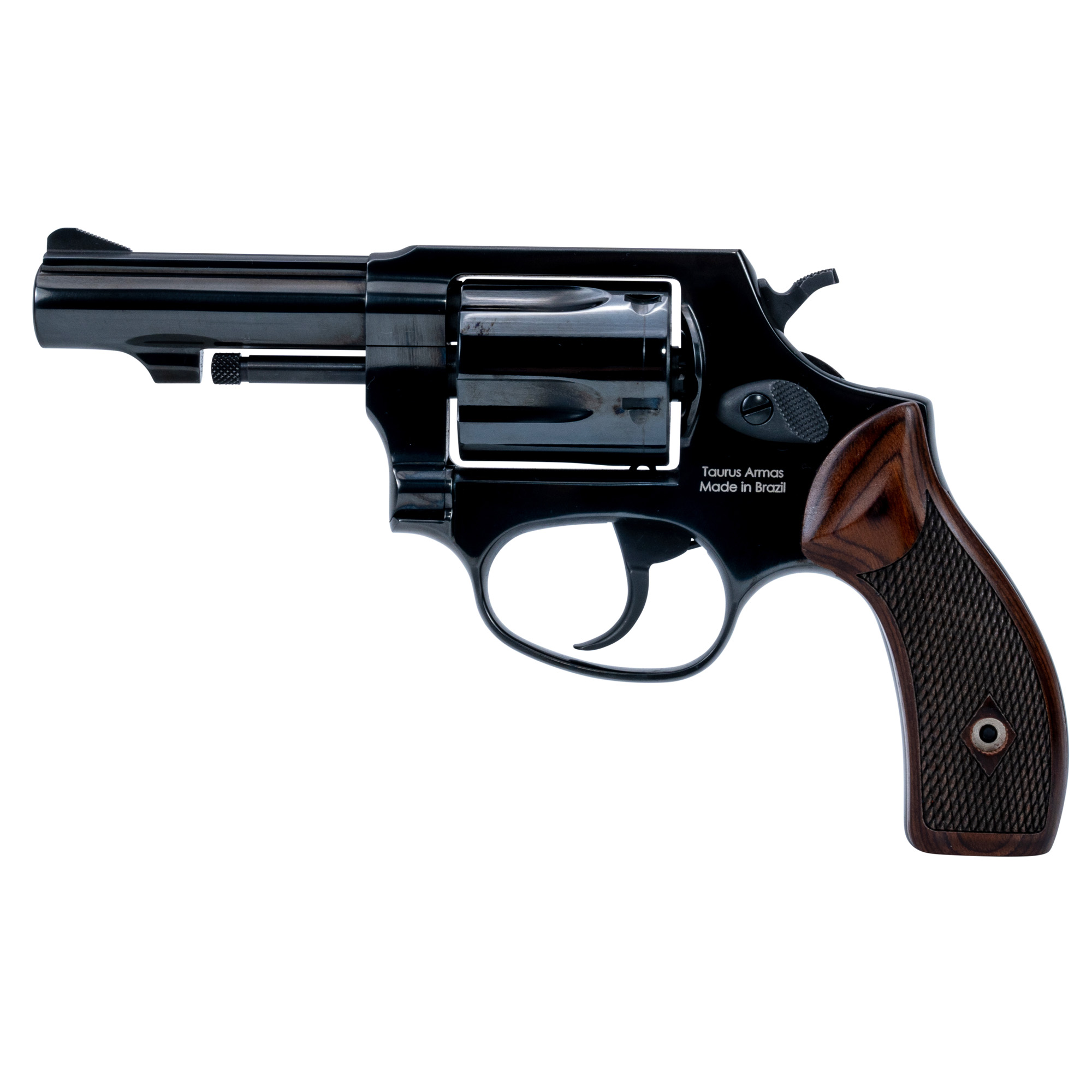 Heritage Mfg HR38B3W Roscoe Small Frame 38 Special +P 5rd 3" Black Poli...-img-0
