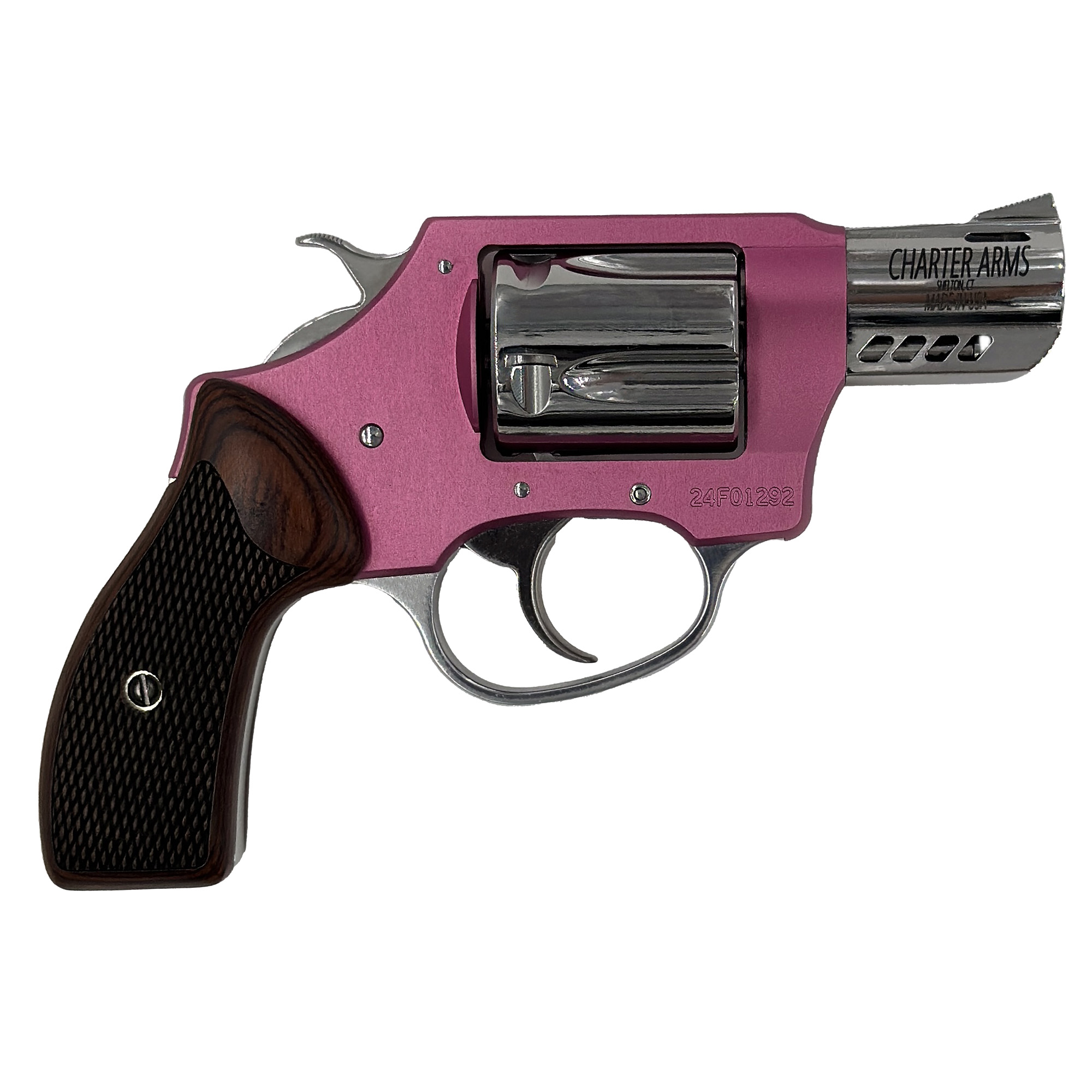 Charter Arms 53805 Coyote 380 ACP 5 Shot 2" High Polished Ported Barrel...-img-0