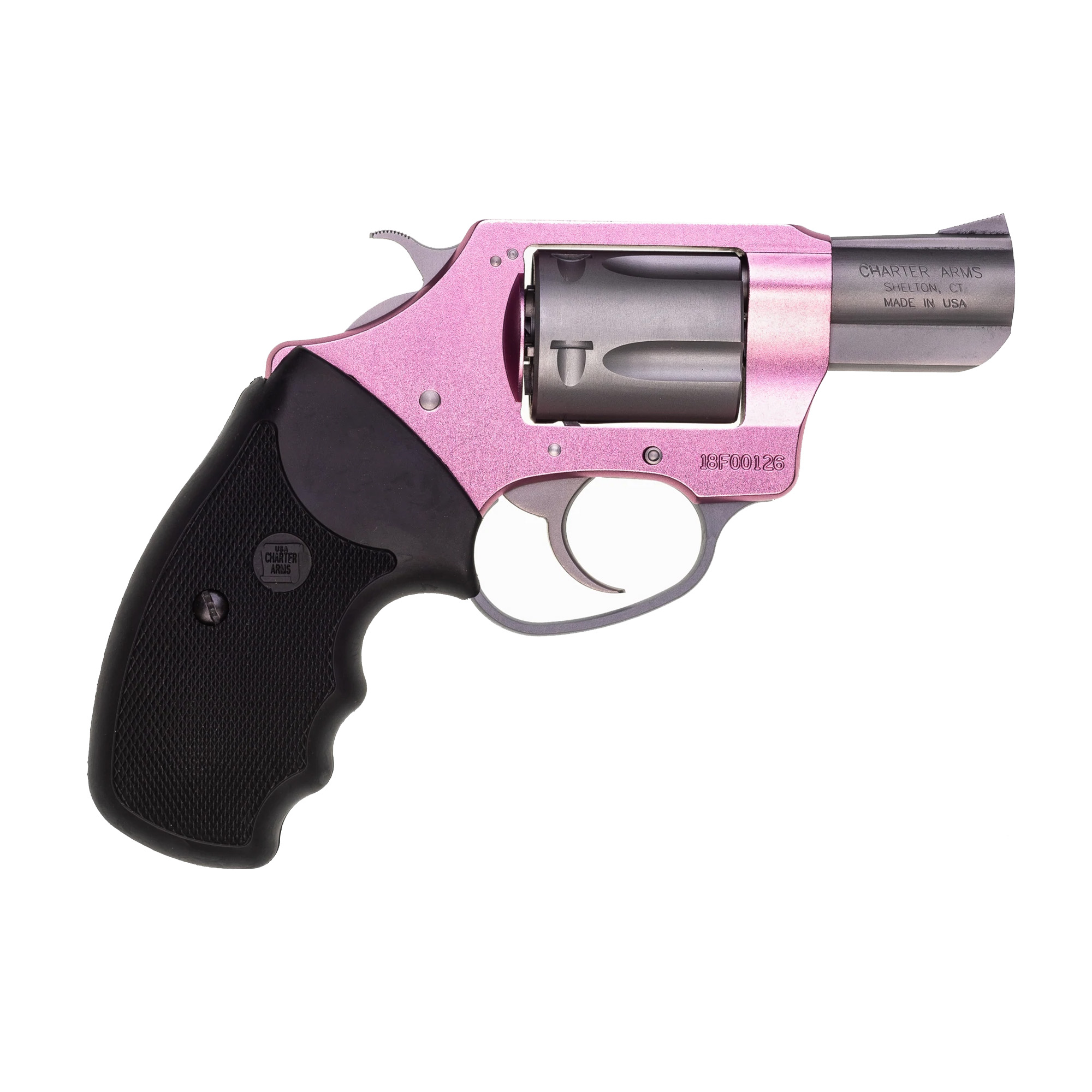 Charter Arms 53830 Undercover Lite Pink Lady Small 38 Special, 5 Shot 2"...-img-1