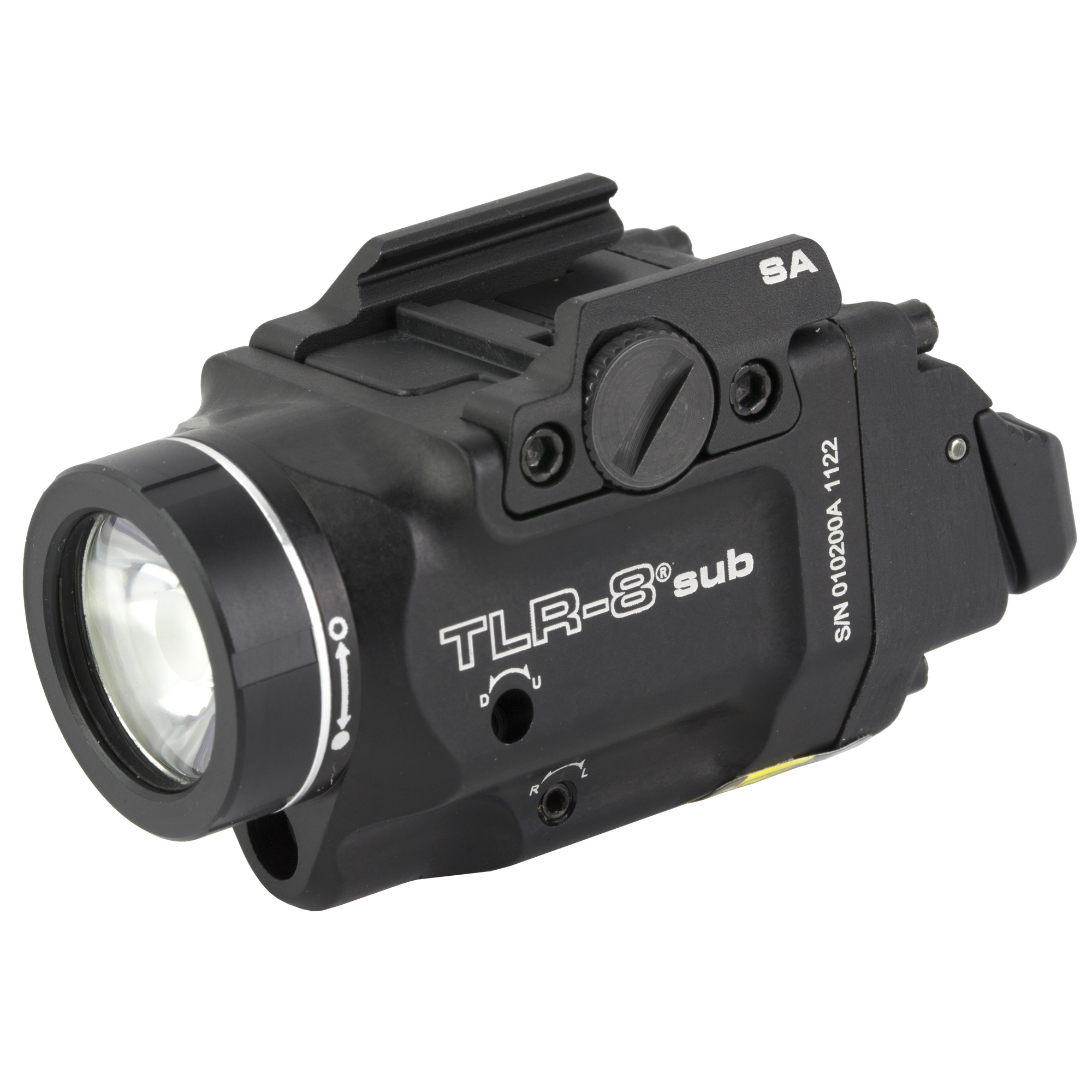 Streamlight 69419 TLR-8 Sub Gun Light with Red Laser Black Anodized 500...-img-0