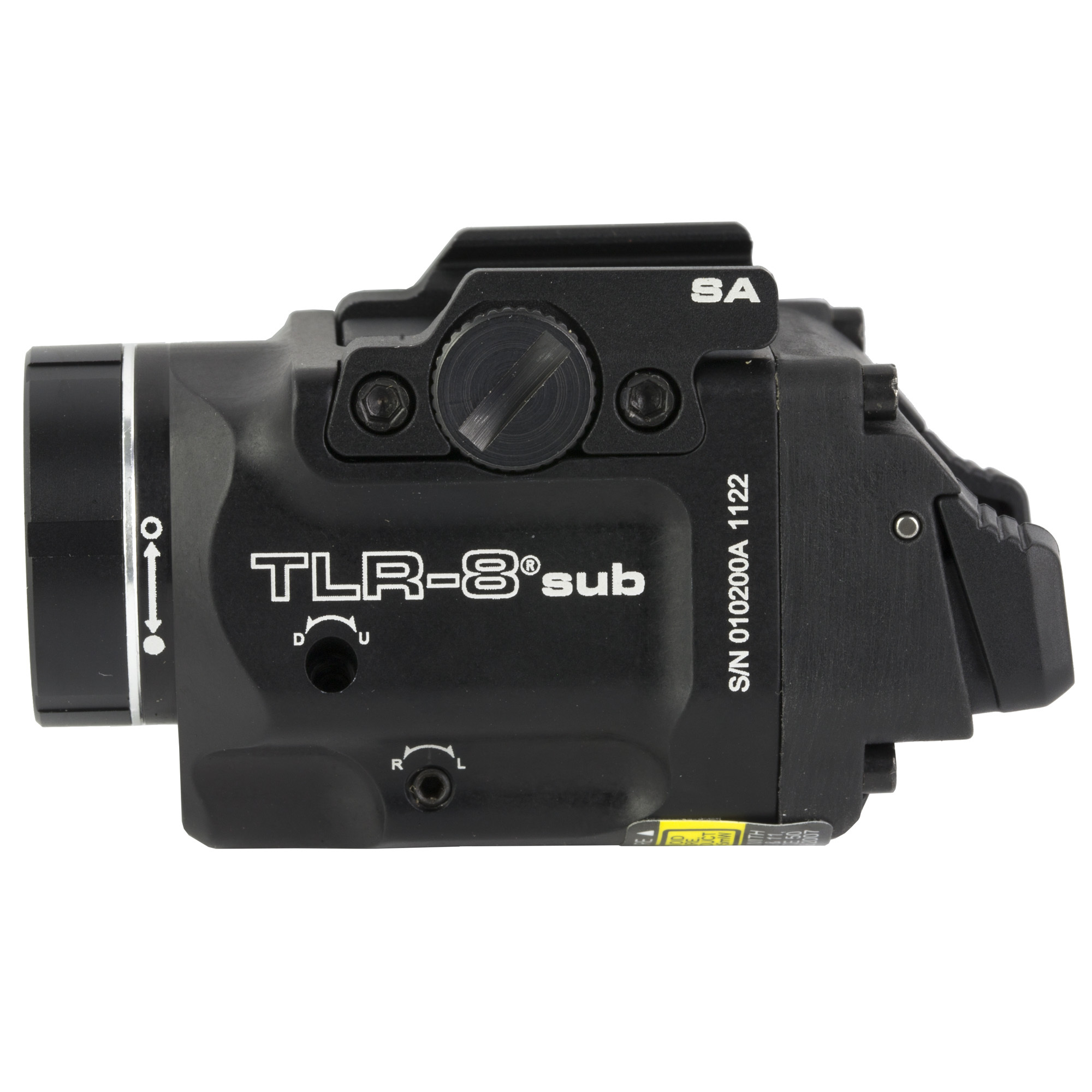 Streamlight 69419 TLR-8 Sub Gun Light with Red Laser Black Anodized 500...-img-2