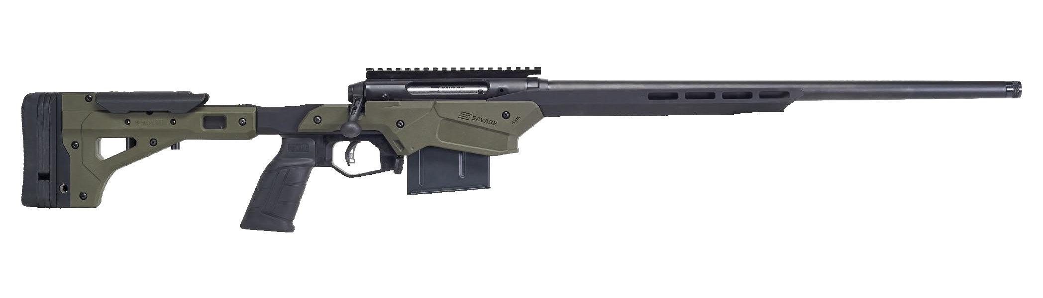 Savage Arms 57554 Axis II Precision 270 Win 5+1 22", Matte Black Barrel-...-img-0
