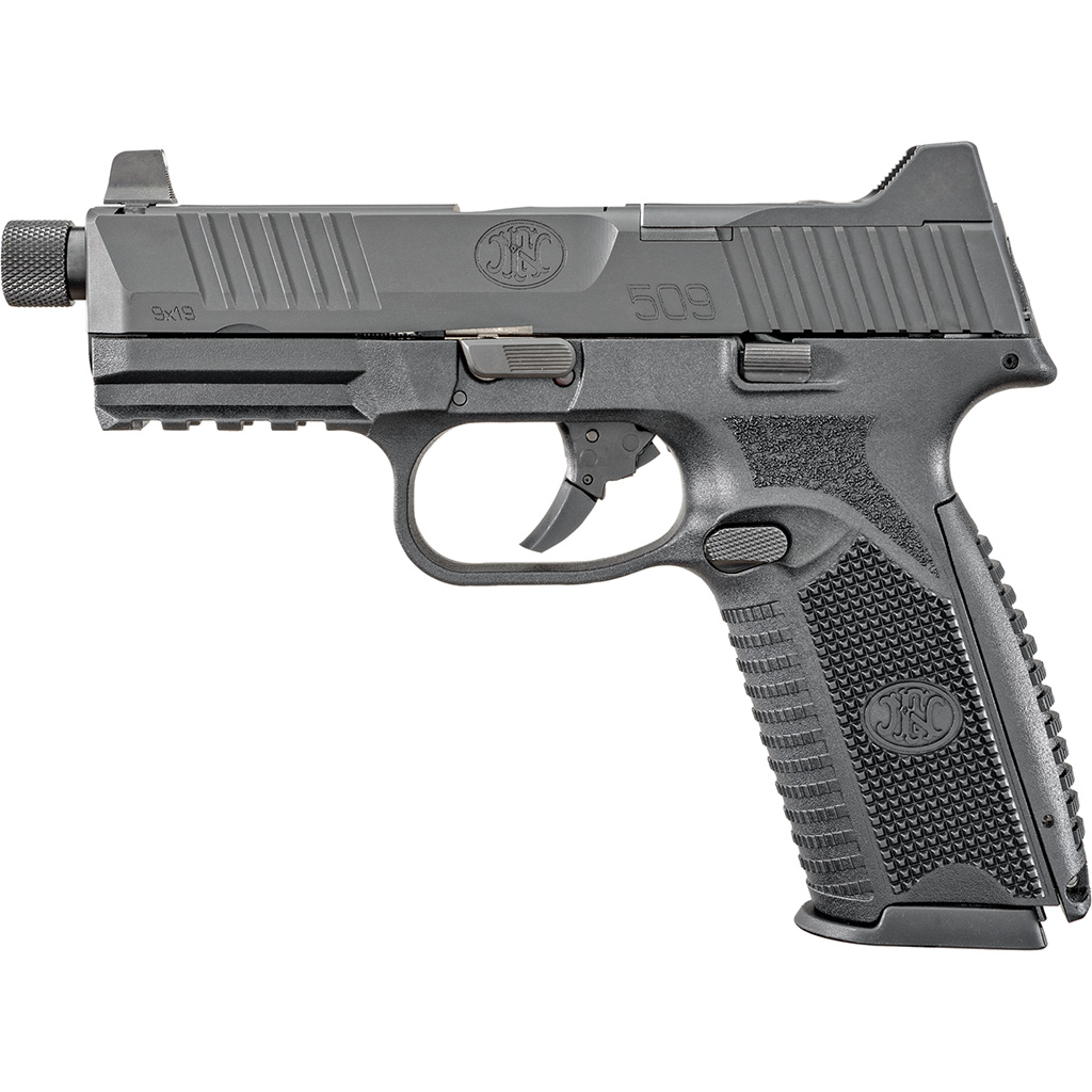 FN 509 Tactical Pistol 9mm 4.5in Barrel 24rd Magazine Black-img-1