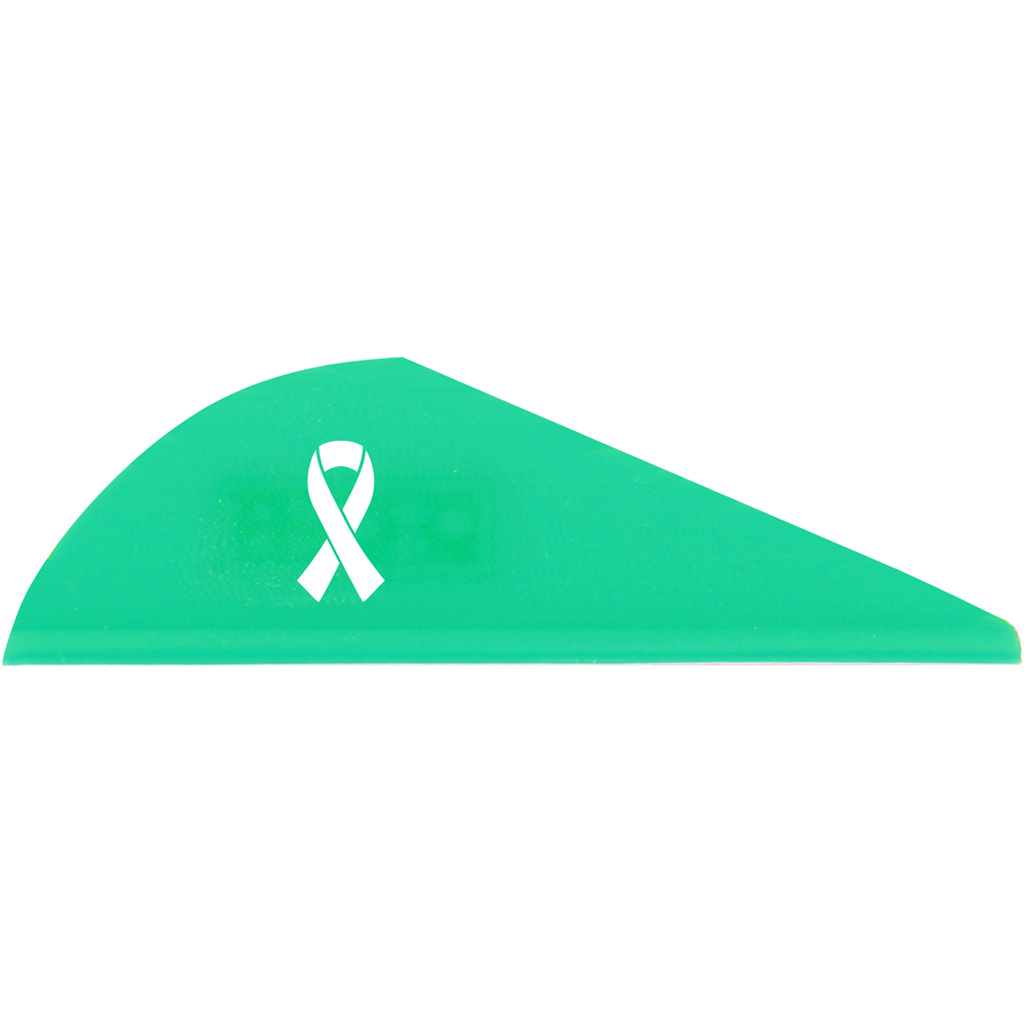 Bohning Blazer Vanes Awareness Teal 36 pk.