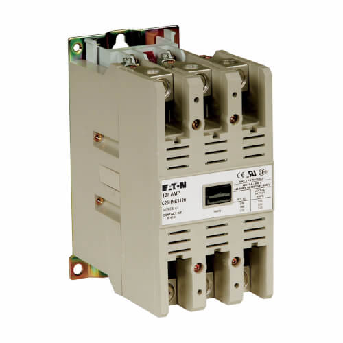 Eaton C25HNE3120B 3-Pole Definite Purpose Contactor 120A 208-240V - Picture 4 of 4