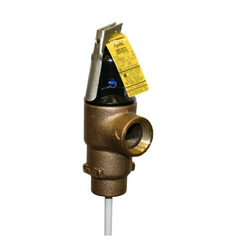 Apollo Valves 3/4 Inch ASME T&P Relief Valve 150 PSI 8 Inch Element