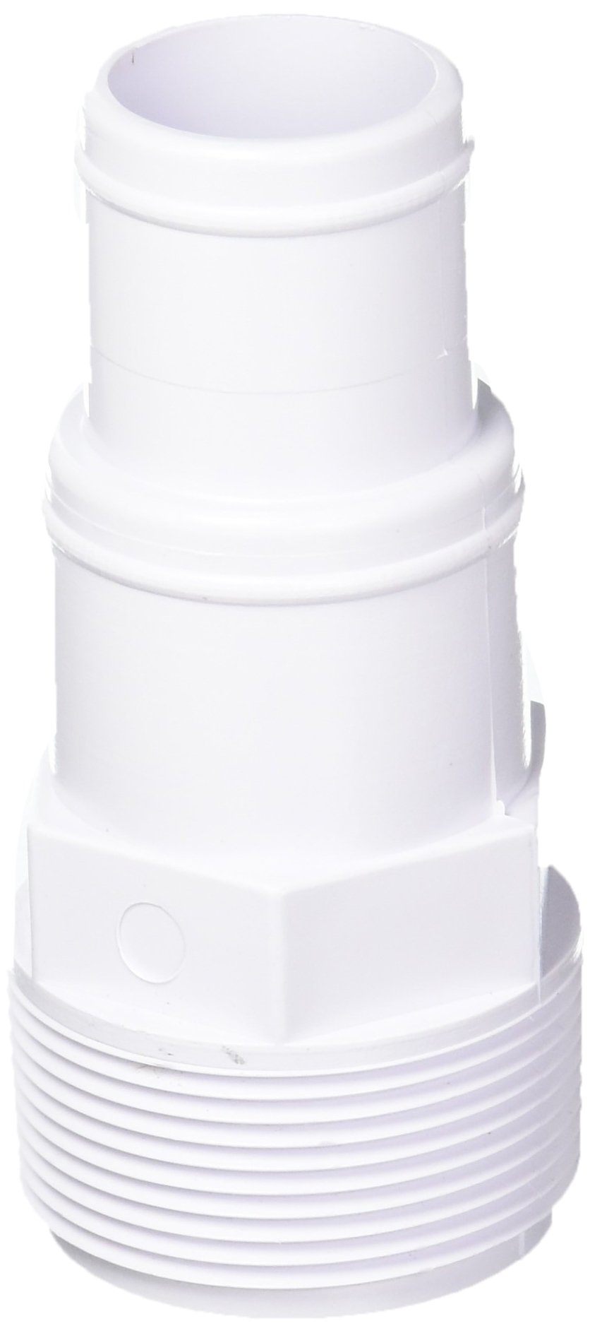 JED Pool Tools 80-216-B Threaded/Slip Fitting Hose Adapter 1.5 Inch