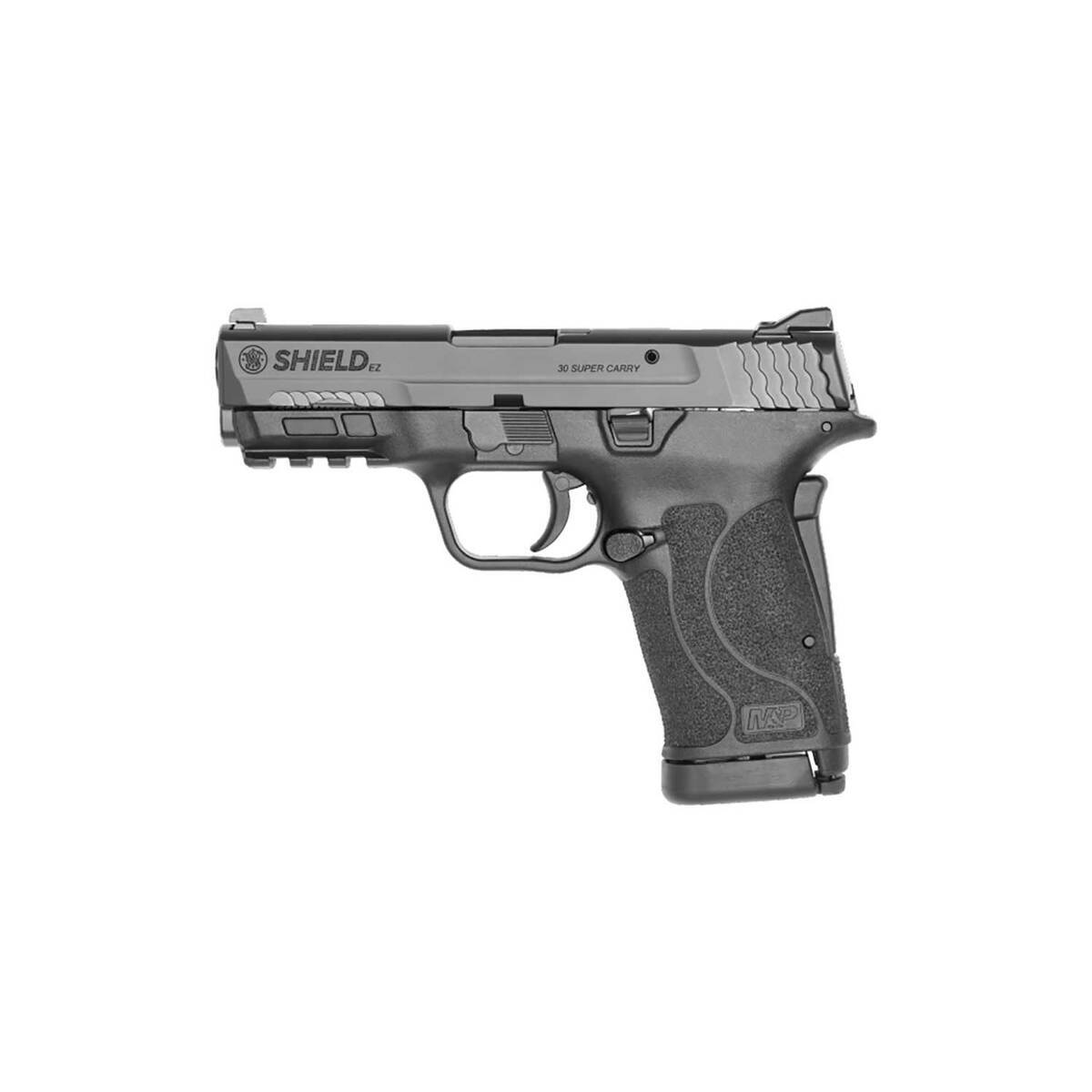 Smith & wesson m&p shield ez 30 super carry black pistol-img-1