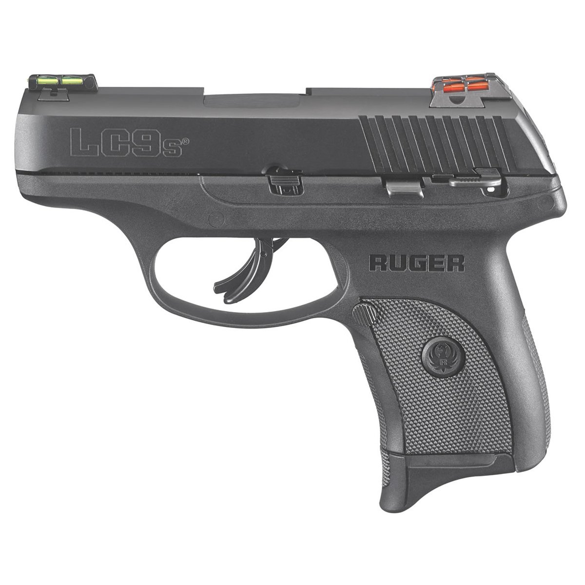 Ruger LC9S 9mm Luger 3.12in Black-Blued Pistol - 7+1 Rounds - Semi Auto ...