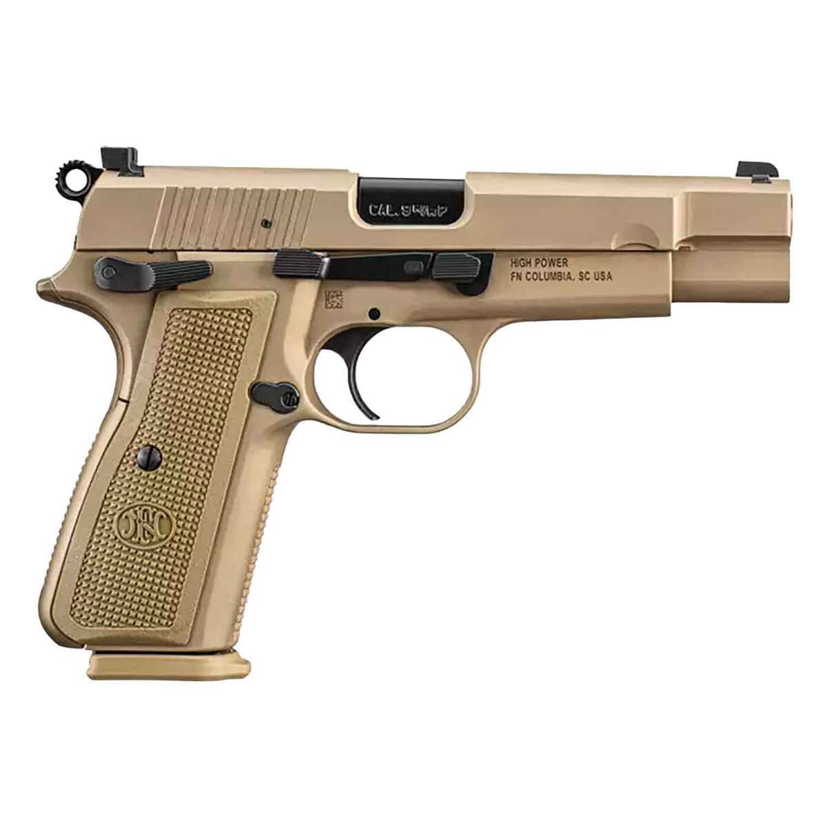 Fn herstal high power 9mm pvd pistol-img-0