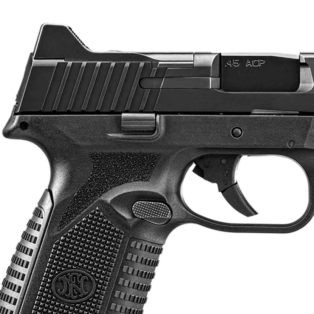 Fn 545 tactical 45 acp black pistol-img-3