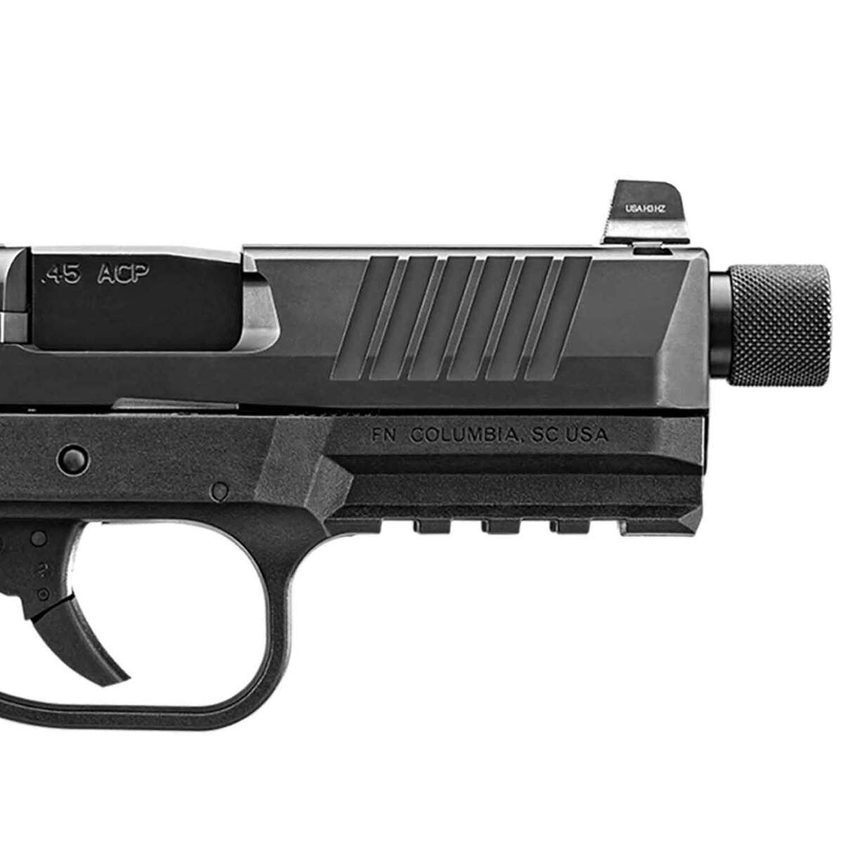Fn 545 tactical 45 acp black pistol-img-4