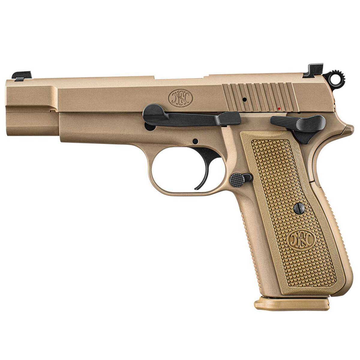 Fn high power 9mm fde pistol-img-1