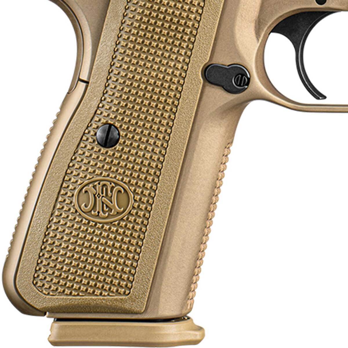 Fn high power 9mm fde pistol-img-3