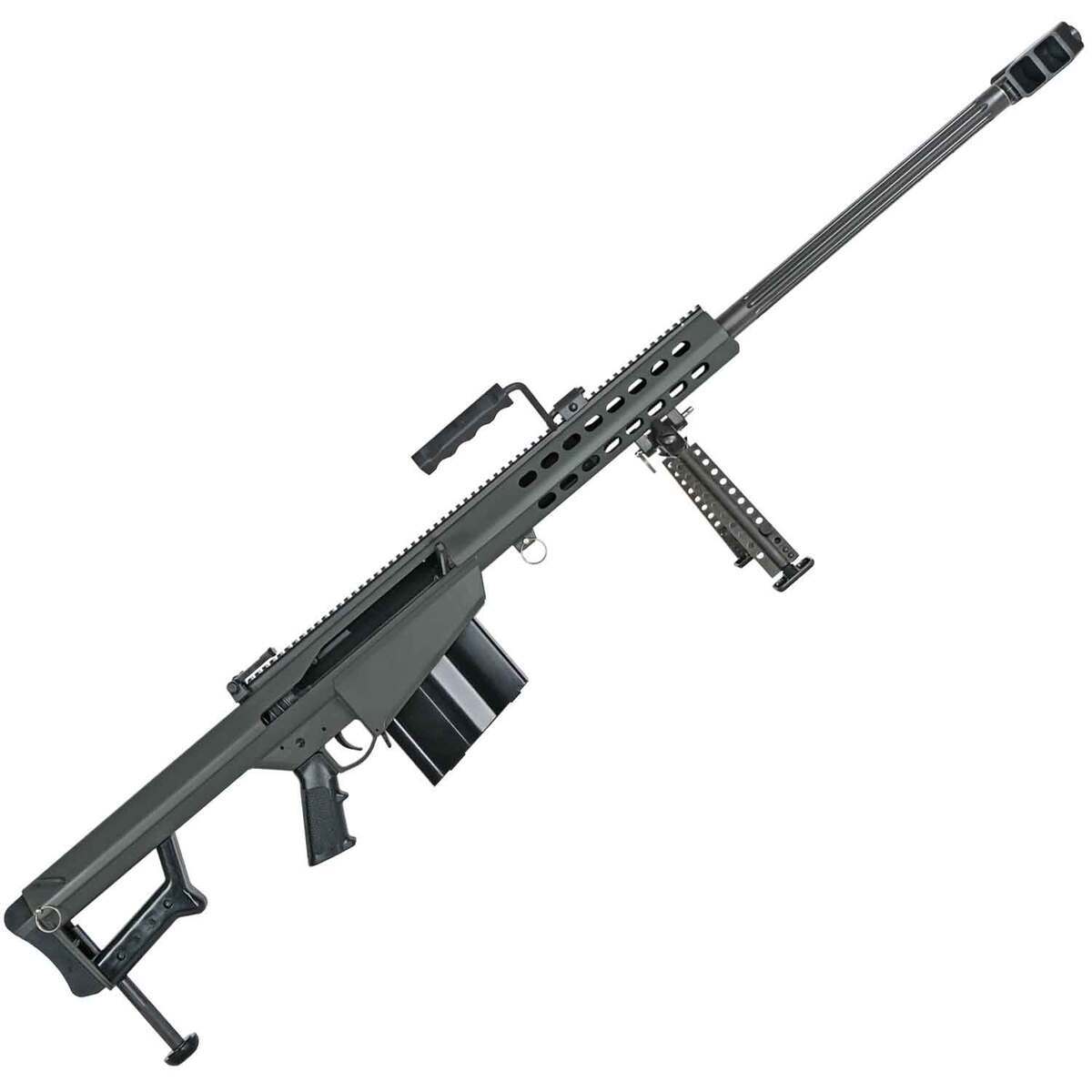 Barrett m82 a1 50 bmg 29in gray manganese phosphate semi auto rifle-img-0