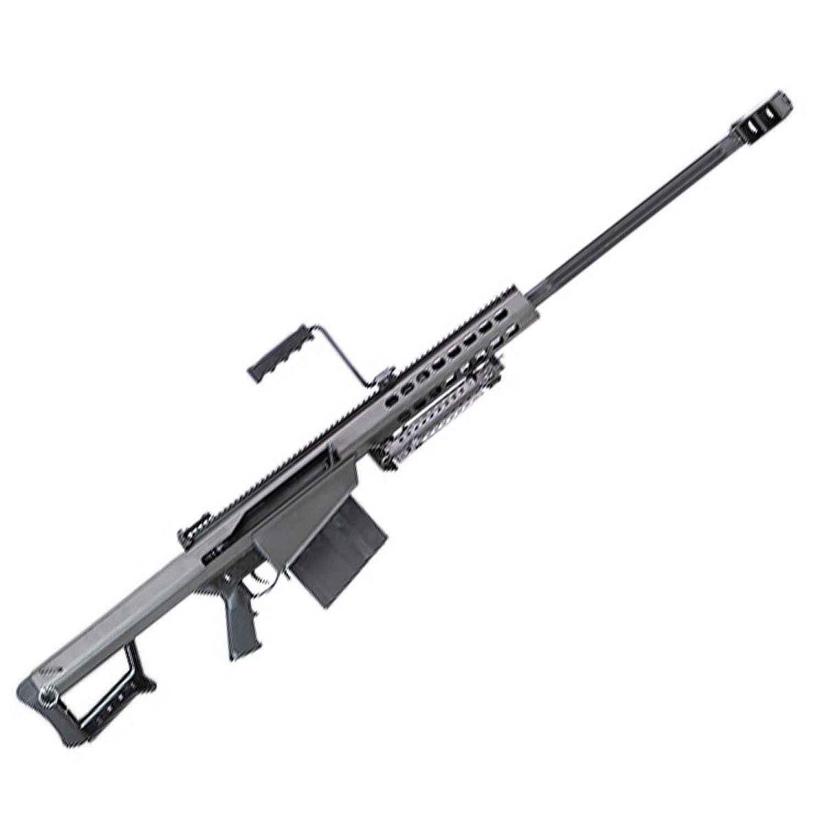Barrett m82 a1 50 bmg 29in gray manganese phosphate semi auto rifle-img-1
