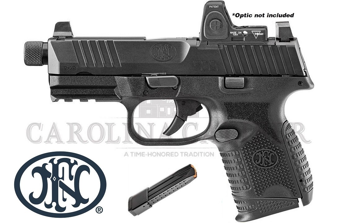 FN 509 COMPACT TACTICAL 9MM BLACK 4.32" 66-100782 - Semi Auto Pistols ...