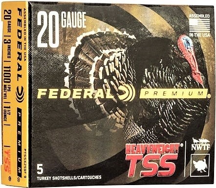 Federal ptssx259f 7 20ga 3" 1-1-2oz premium heavyweight tss-img-0