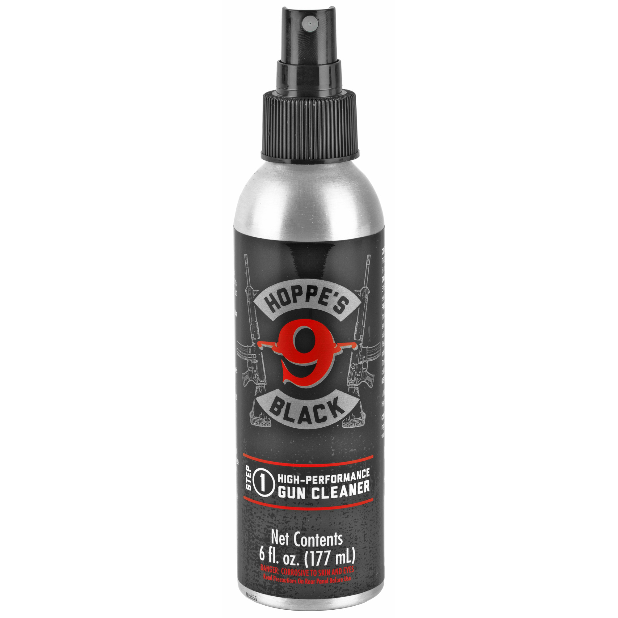 Hoppe’s HBC6 Black Gun Cleaner 6 oz. Pump Bottle