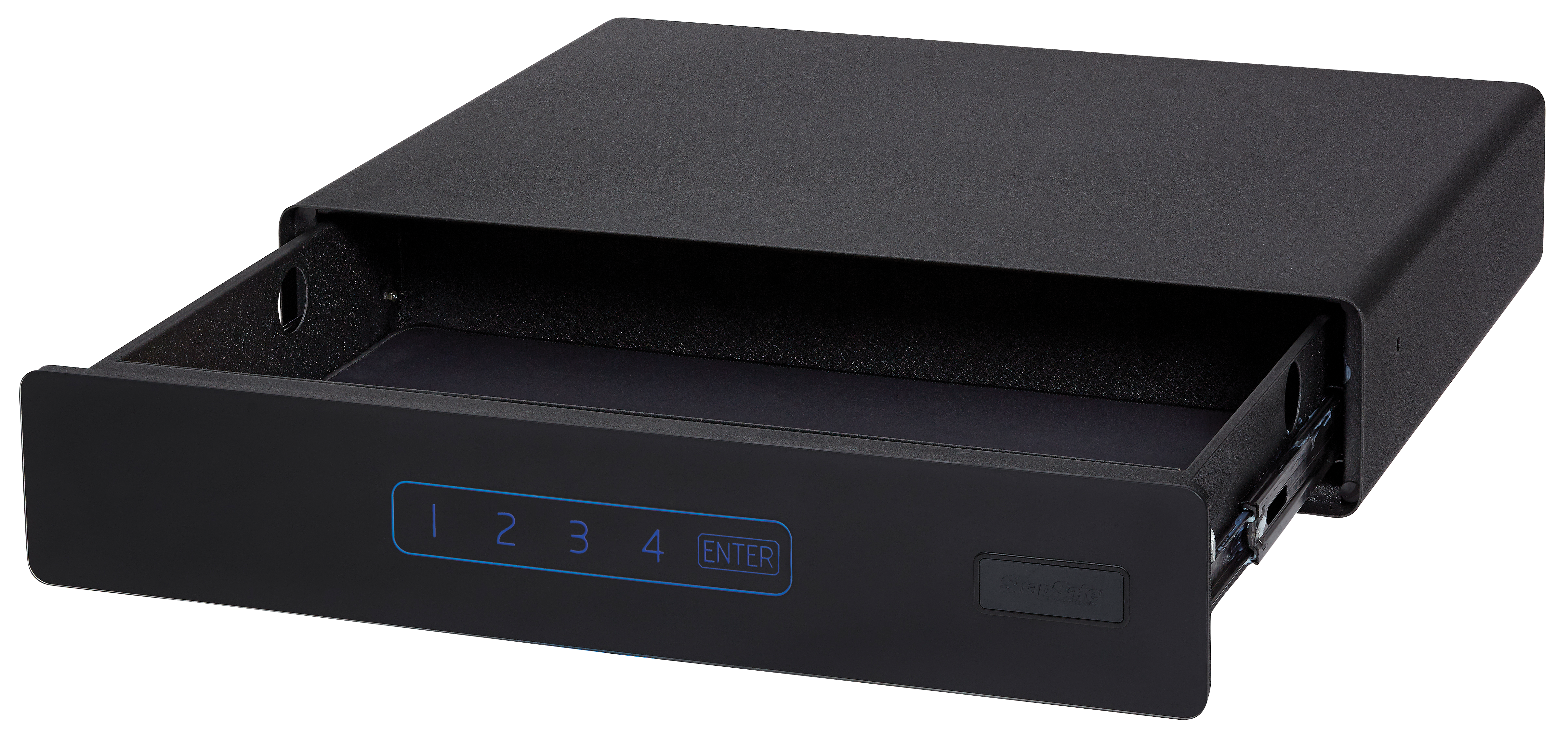 SnapSafe 75402 Specialty Safe Under Bed Medium Access Code/Key Entry Black 14