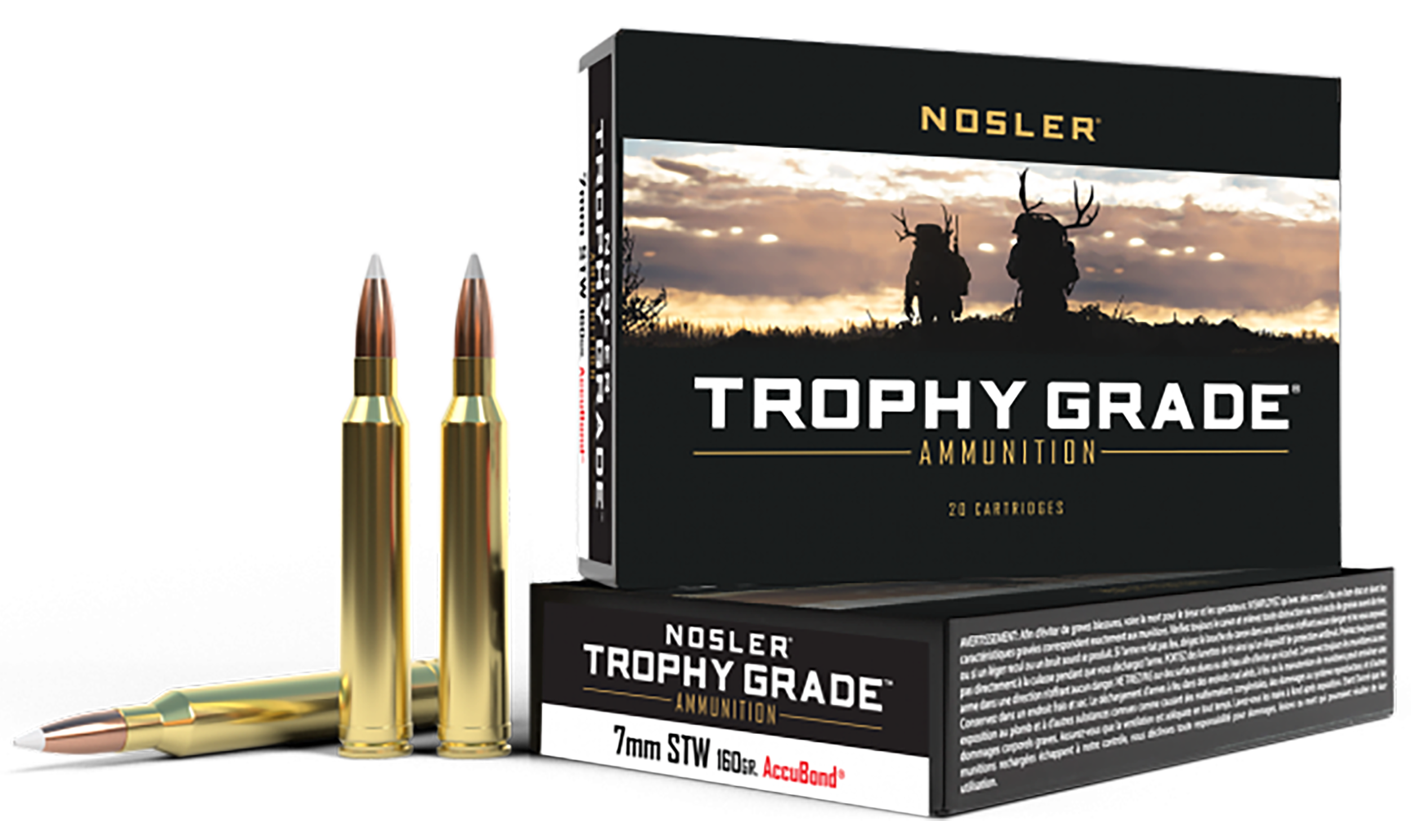 60047 nosler accubond trophy grade rifle ammo 7mm stw 160 gr pt 3075 fps 20-img-0