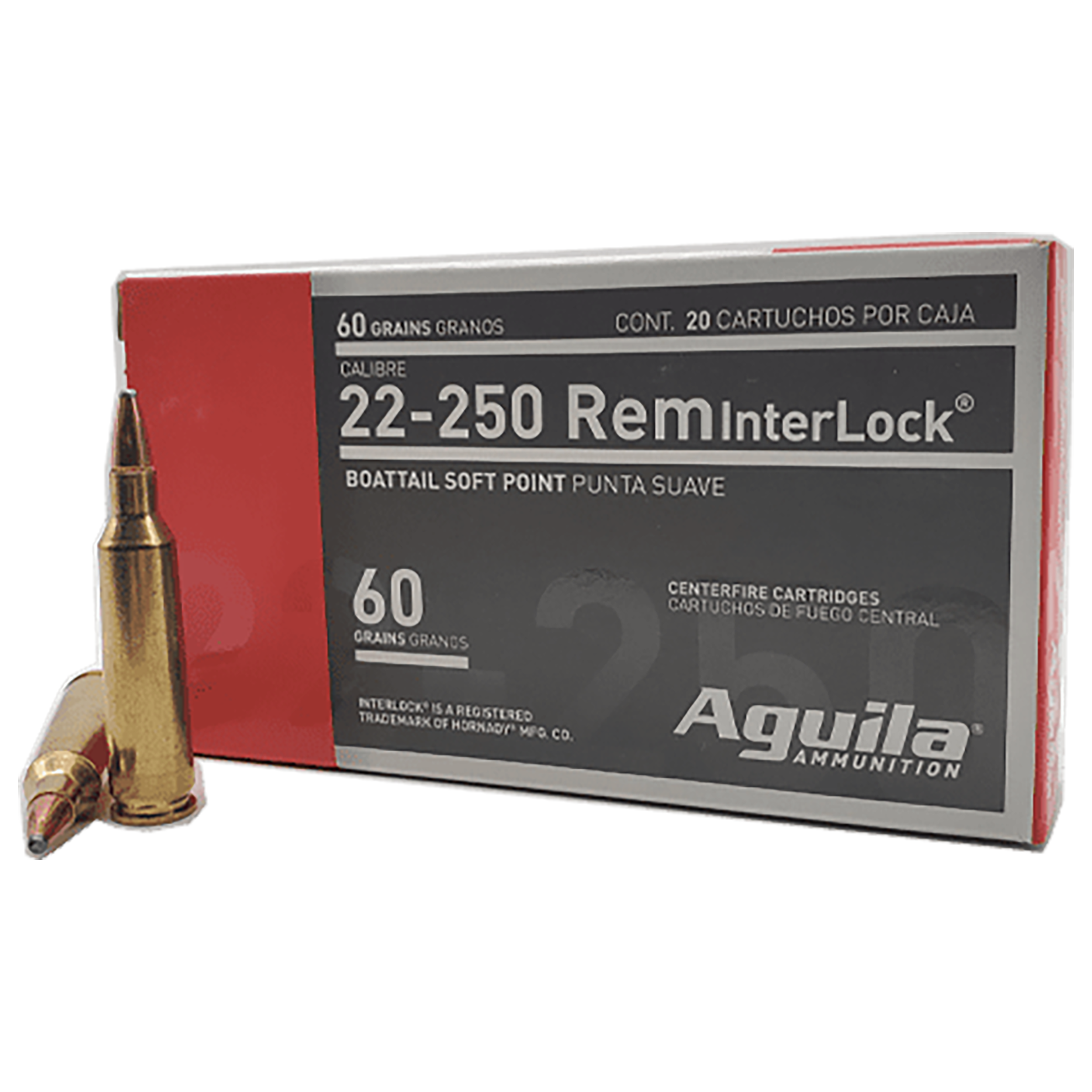 Aguila 8338ag 22250r Interlck 60gr 2010 Other Reloading Supplies at