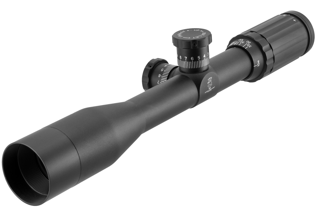 SWFA 12x42 SS - MOA-Quad Reticle, 30mm, .25 MOA Clicks, Rear Focus ...