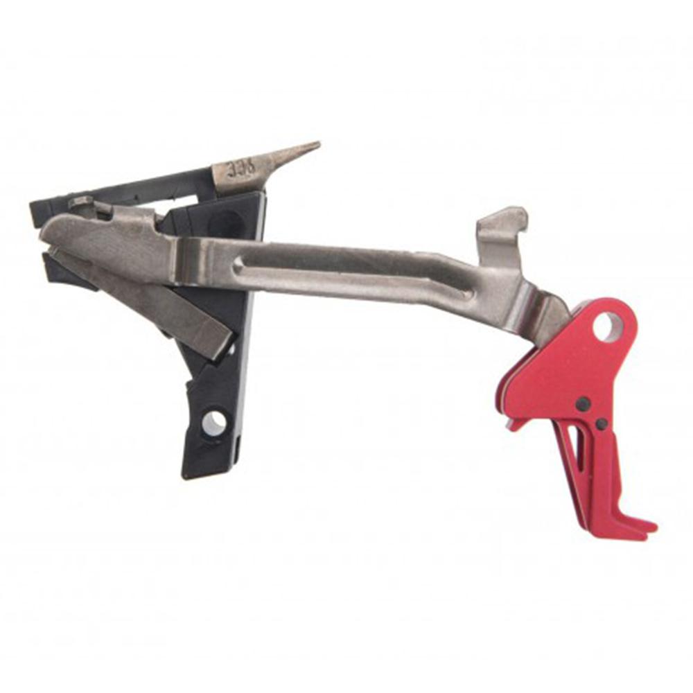71502r cmc triggers glock 43 slimline trigger kit - red-img-0