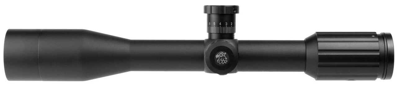 SWFA 10X42 SS - MOA-Quad .25 MOA Side Focus W/ SunShade & Bubble Level