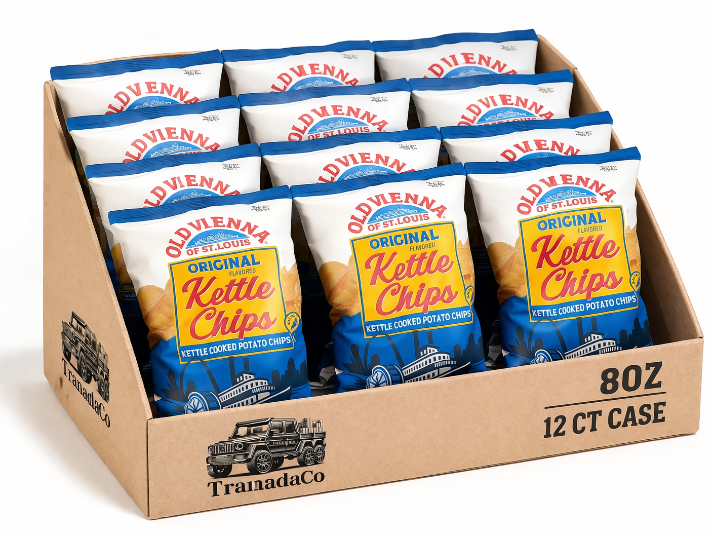 Old Vienna Kettle Chips Kettle Cooked Potato Chips by TranadaCo