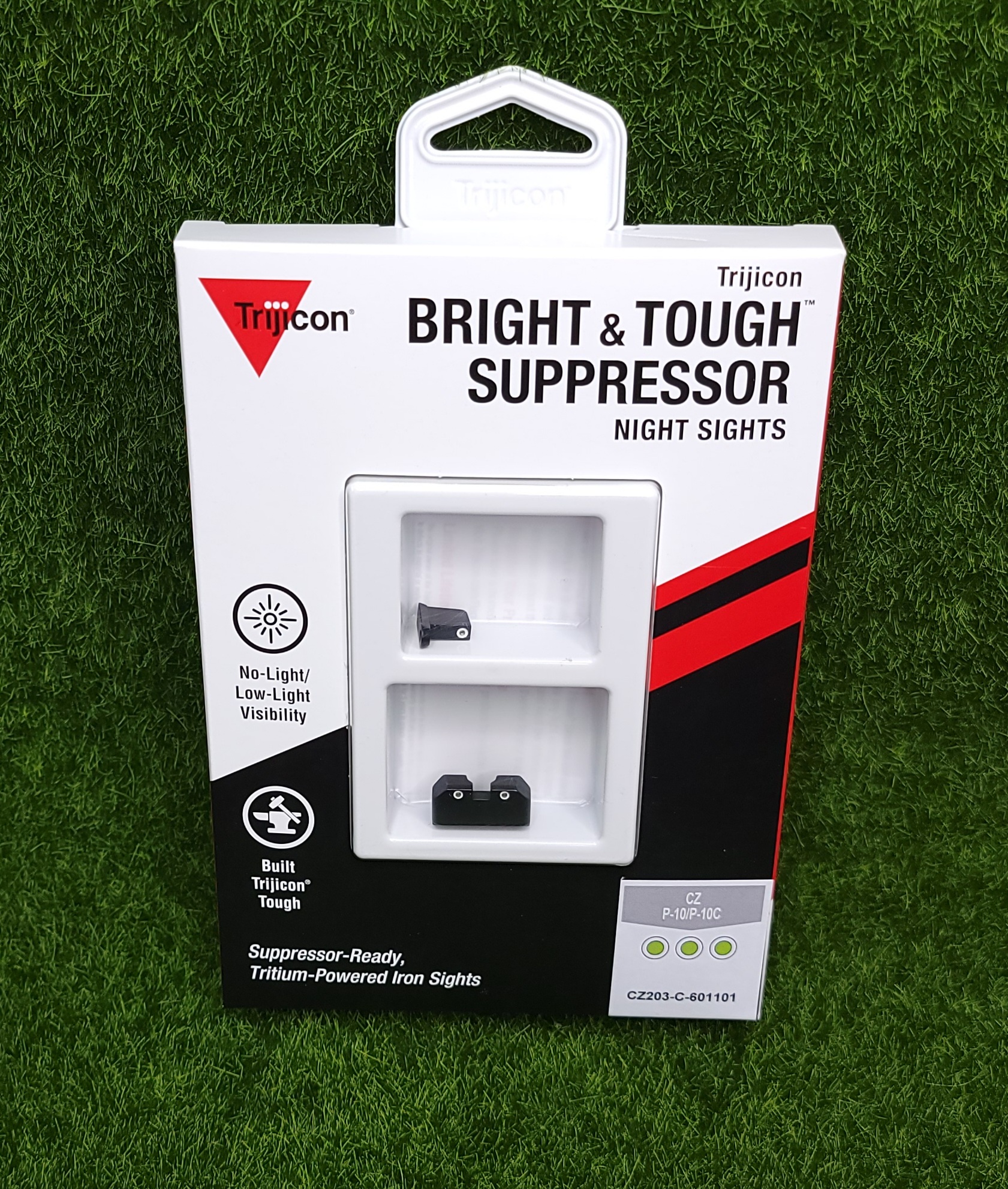 Trijicon Bright Suppressor Night Sight Set CZ P10-P10C - CZ203-C-601101-img-0