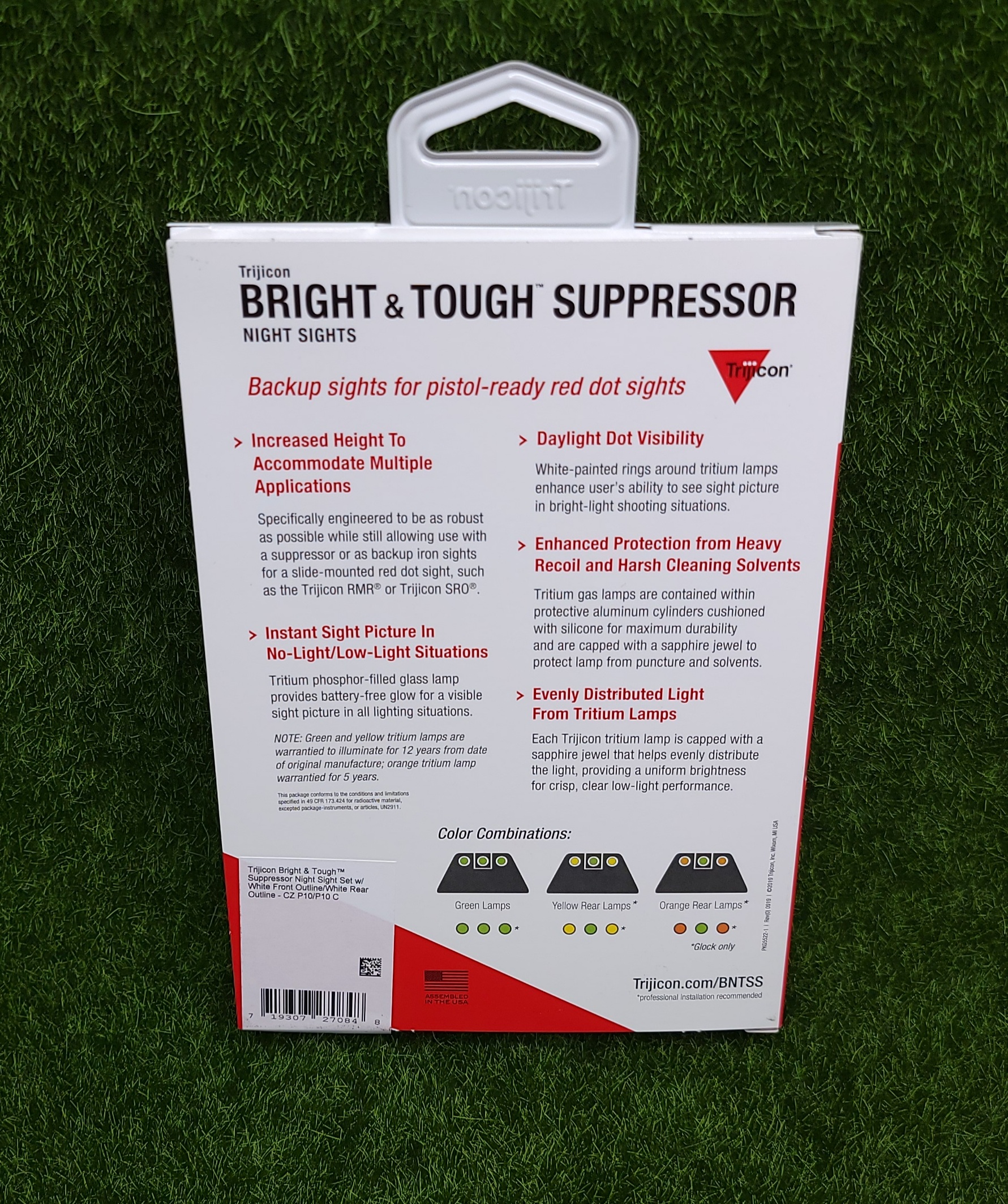 Trijicon Bright Suppressor Night Sight Set CZ P10-P10C - CZ203-C-601101-img-1