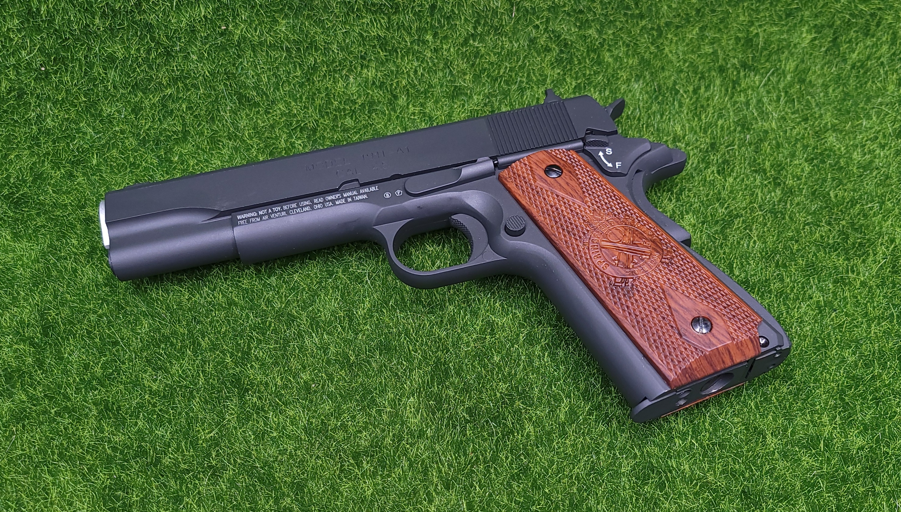 Air Venturi Springfield Armory 1911 CO2 .177 BB Gun 320fps - SA-1911MSCB4-img-5