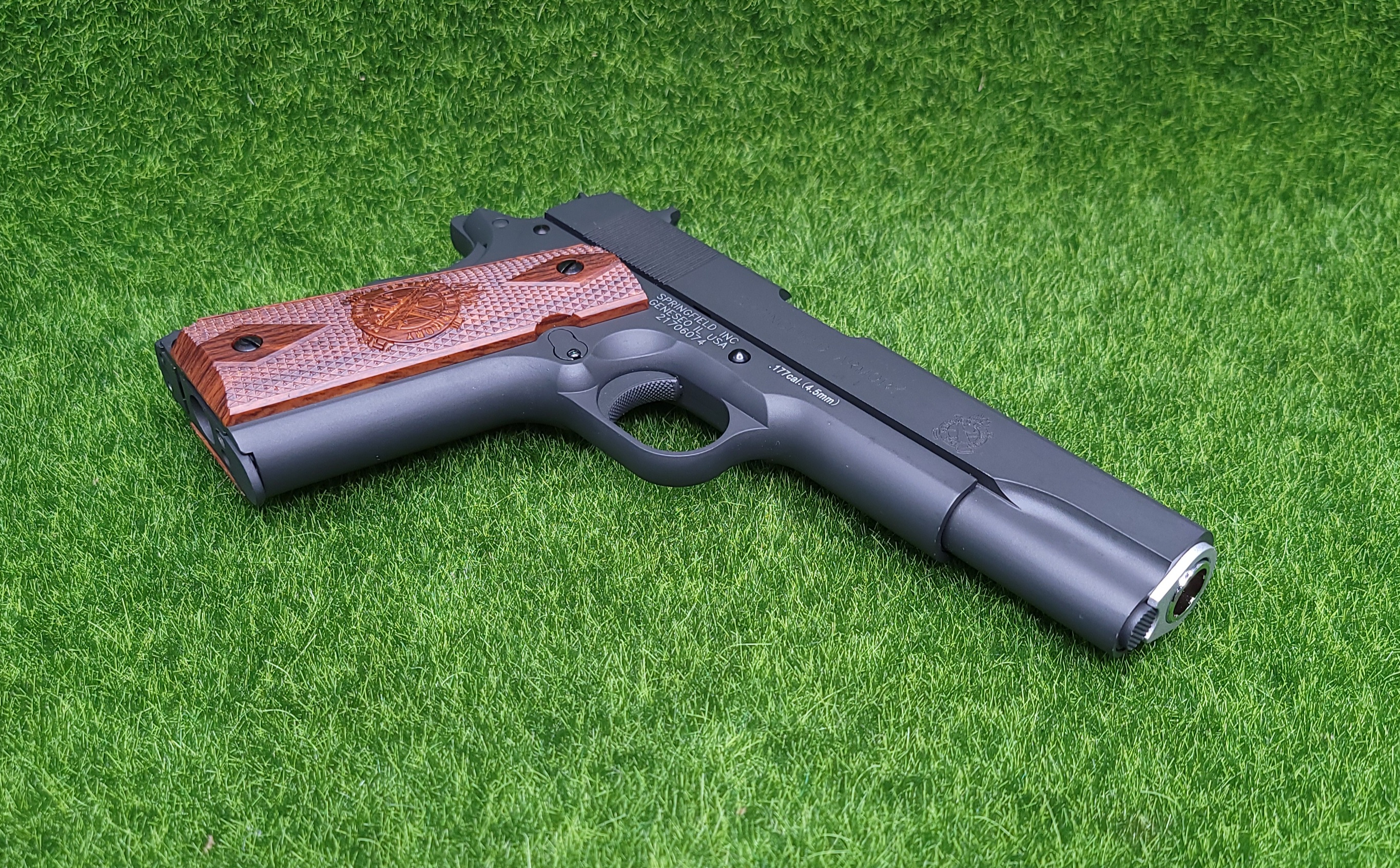 Air Venturi Springfield Armory 1911 CO2 .177 BB Gun 320fps - SA-1911MSCB4-img-1