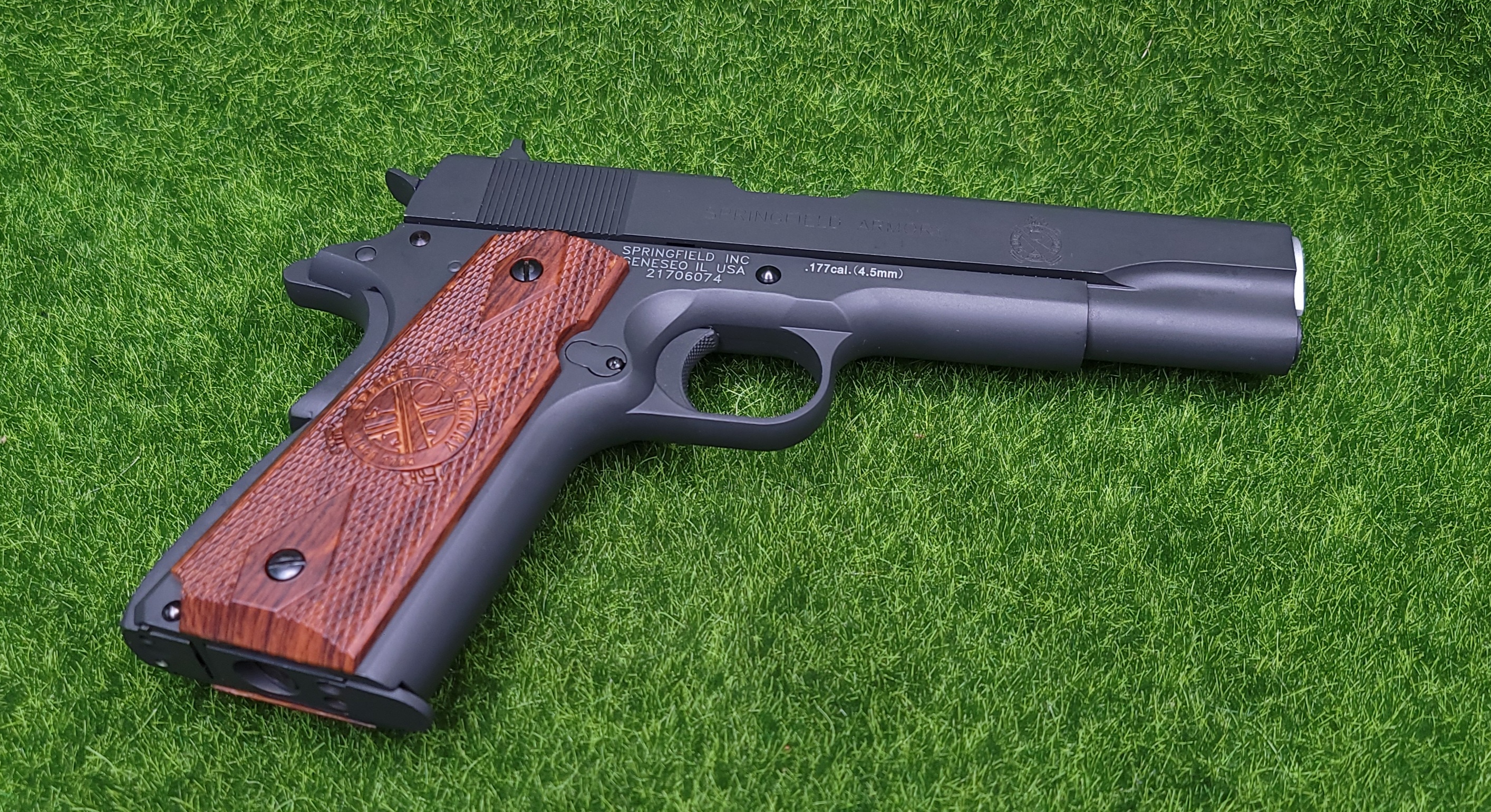 Air Venturi Springfield Armory 1911 CO2 .177 BB Gun 320fps - SA-1911MSCB4-img-2