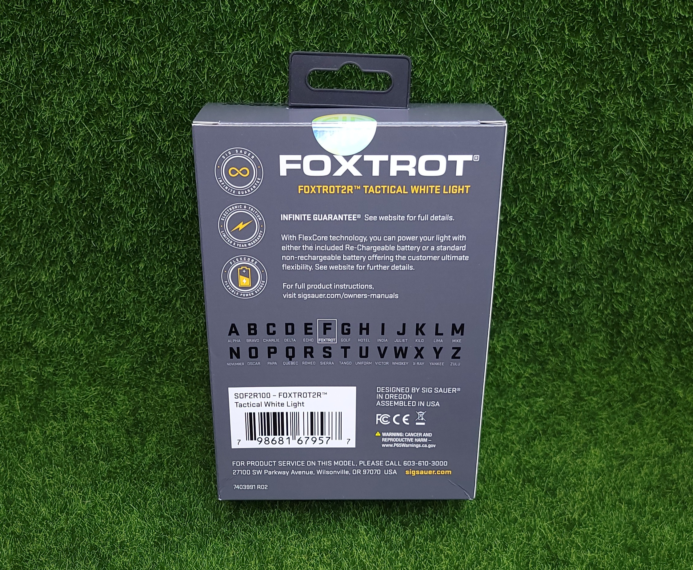 Sig Sauer FOXTROT2R 700 Lumen Universal Pistol Tactical Light #SOF2R100-img-1