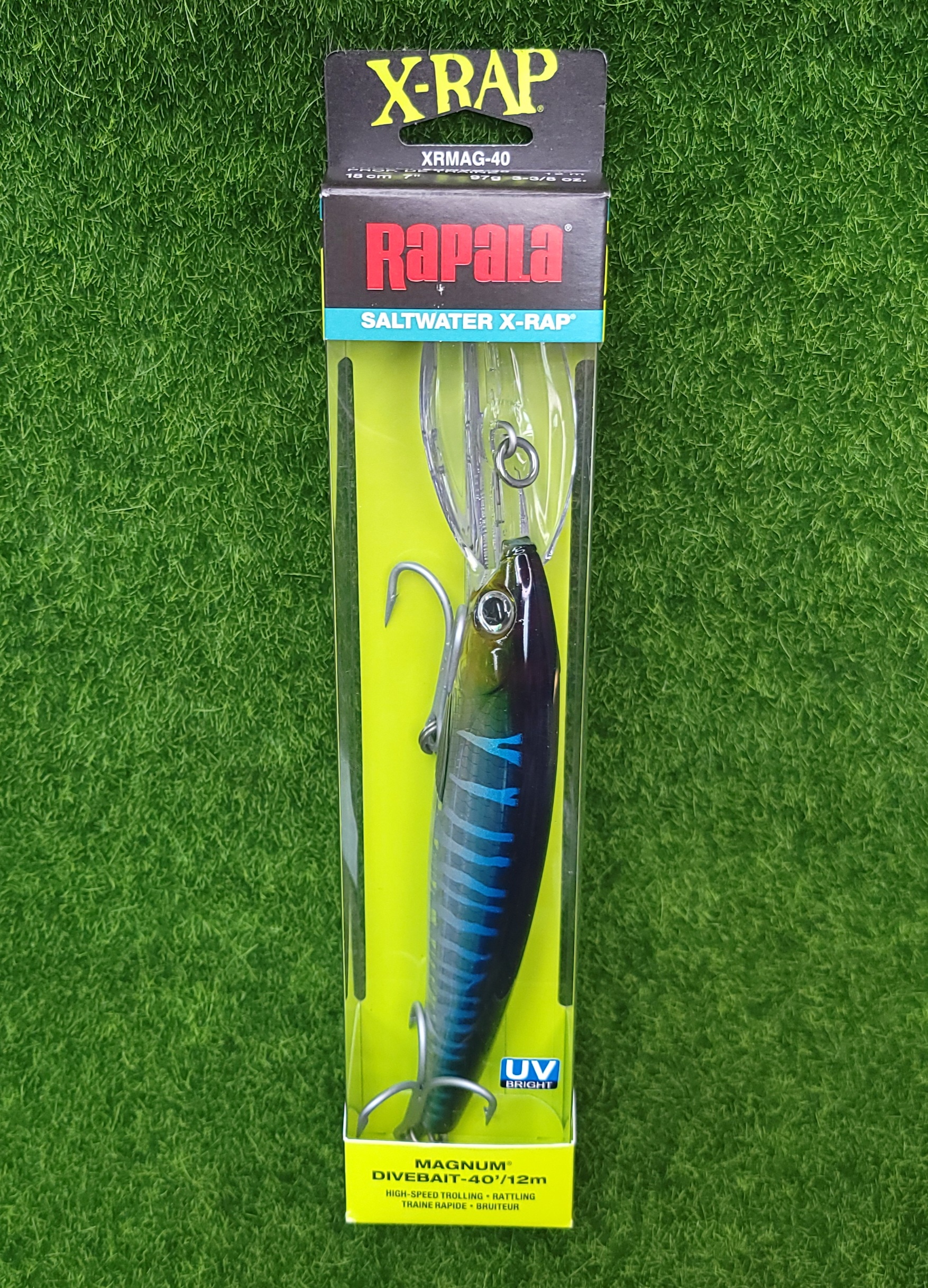 Poisson nageur Rapala Saltwater X-Rap XRMAG-40 Blue Bonito Poisson nageur Rapala Saltwater X-Rap XRMAG-40 Blue Bonito