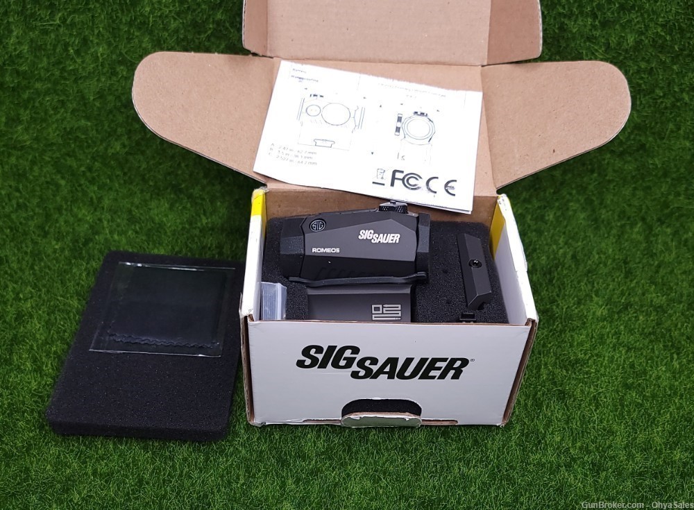 Used Sig ROMEO5 TREAD M400 Red Dot Sight 1x20mm 2 MOA-Dot - SOR52010-img-0