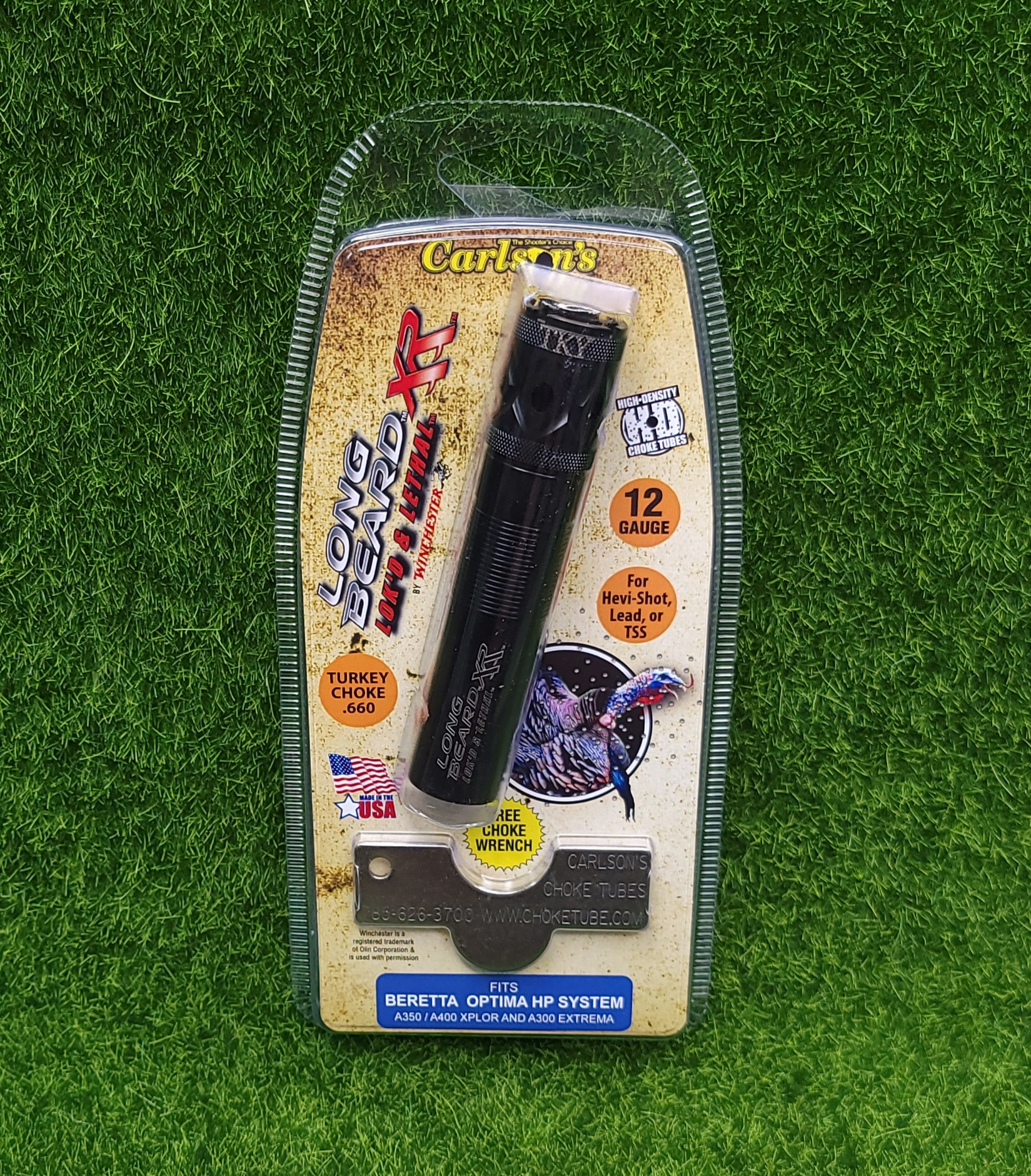 Carlson's LongBeard XR Turkey Choke Beretta Optima HP 12GA, .660